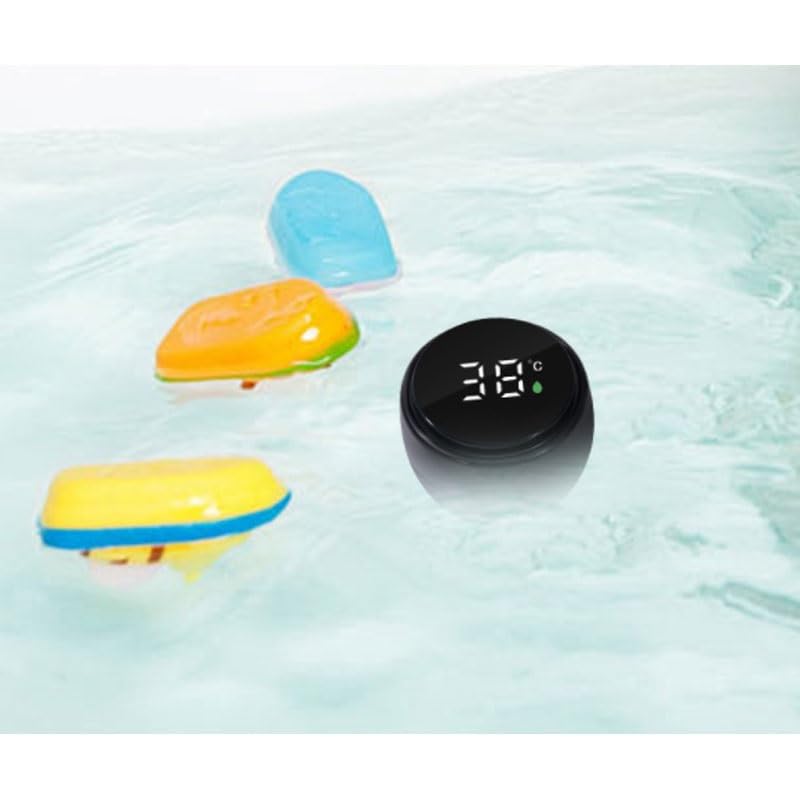 ABS LED Intelligent Digital Display Monitor The Bath Thermometer Household Water Temperature Meter