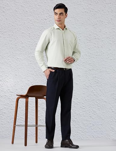 Image of Amazon Brand - Symbol Men Men's Stretchable Formal Pants | Trousers (Regular Fit)