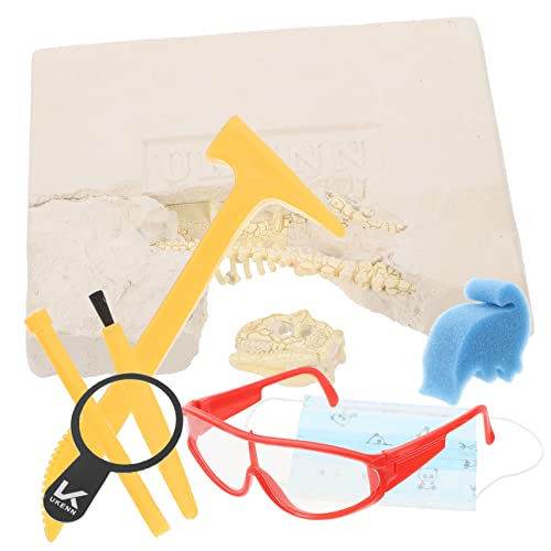 Warmhm Dinosaurier Ausgrabungsset für Kinder Wissenschaftsspielzeug mit Grabwerkzeug und Skelett Modell für Kreative Entdeckungen Warmhm Dinosaurier Ausgrabungsset für Kinder Wissenschaftsspielzeug mit Grabwerkzeug und Skelett Modell für Kreative Entdeckungen