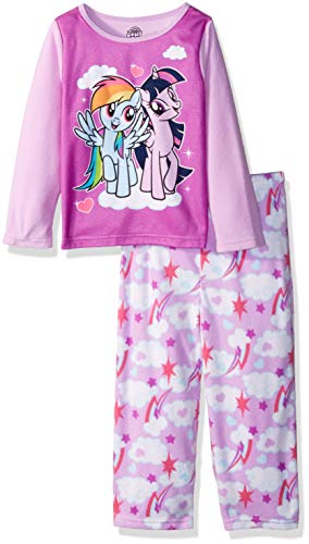 My Little Pony Girls' Magical Friends 2-Piece Fleece Pajama Set
