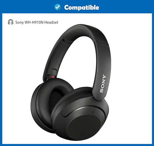 WH-H910N Headset Premium Protein Leather Earpads and Headband Cushion Compatible with Sony WH-H910N Headset Earpads Cushion miniatura 2