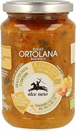 Salsa de verduras Ratatouille BIO 350 g - ALCE NERO Cover