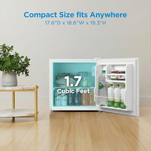 Image of Midea 1.7 Cu.ft Mini Fridge, Energy Star Certified, Low Noise for Bedroom