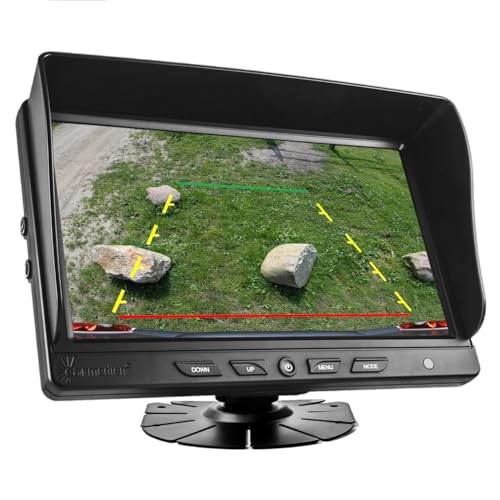 Carmedien cm-NMR9 9' TFT Monitor für Rückfahrkamera 12V 24V Auto-Display 9 Zoll Bildschirm LED Standmonitor Rückfahrsystem