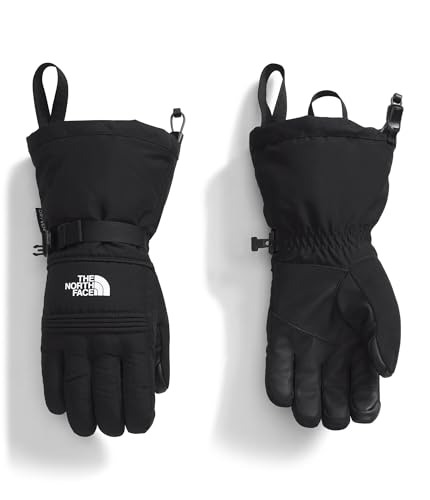 The North Face Etip Fleece Recycled Gloves | Touchscreen Compatiable Gear for Men & Women, Hand Warming Winter Vacation Essential, TNF Black/TNF White, X-Small