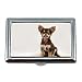 Produktbild Hard Box Zigarettenetui, Chihuahua Kleiner Hund Hund Chiwawa Netter reinrassiger Hund, Visitenkartenetui Visitenkartenetui Edelstahl
