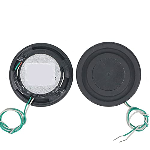 Wang shufang WSF-Lautsprecher, 2 stücke 1,5 Zoll 8Ohm 6w Full Range ultradünne Lautsprechereinheit Desktop Bass Vibrationsmembran Cover