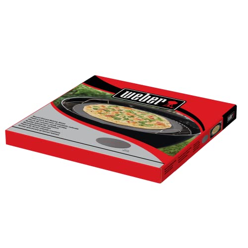 Pierre à pizza vitrifiée Weber pour éviter la pâte collante au barbecue
