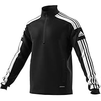 adidas Squadra21 Training, Sudadera de entrenamiento para hombre, Negro/Blanco (Black/White), M