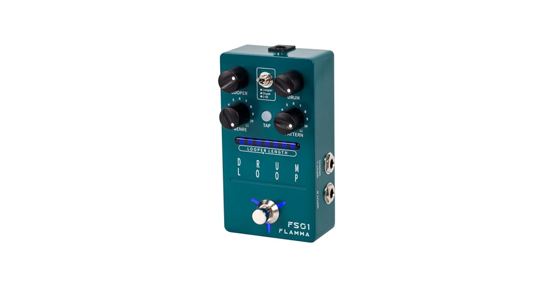 Amazon.com: FLAMMA FS01 Drum Machine & Phrase Loop Pedal