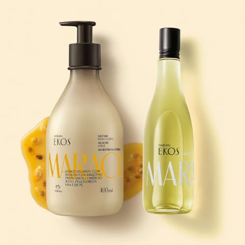 Conjunto Natura Ekos Maracujá (Kit com 1 Hidratante 400ml e 1 Colônia 75ml)