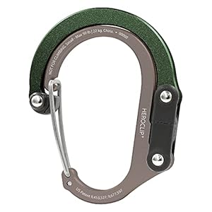 GEAR AID HEROCLIP Karabiner Klein
