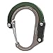 HEROCLIP - Moschettone con clip e gancio, borsa, borsa, zaino, gancio per passeggino, portachiavi, moschettone e multifunzione per campeggio, pesca, escursionismo o viaggi, appendere qualsiasi cosa, immagine