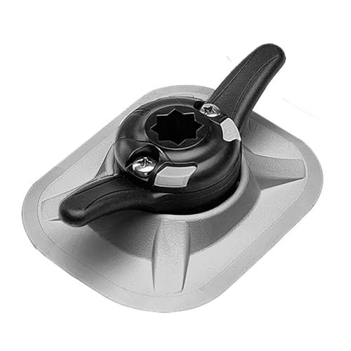 RAILBLAZA RibMount CleatPort 3M Self Adhesive Inflatable Boat Dinghy Glue on Mount for Inflatable Boat Accessories Grey
