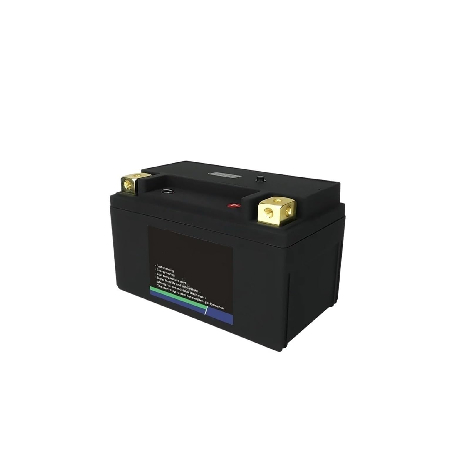 Batteria for Moto Grande Da Esterno A Ciclo Profondo 12V 8AH LiFePO4 9AH | Batterie Litio Ferro Fosfato LiFePO4 Con BMS GS Compatibili Con Harley 12V(14-BS L Negative)
