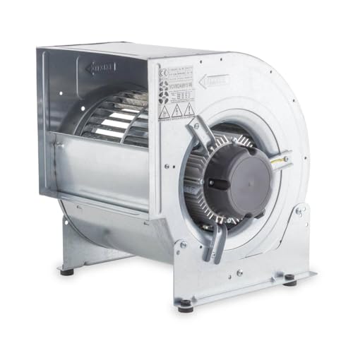 CAEXVEN Turbina Extractora con Ventilador Centrifugo de Doble Aspiracion - 9/9 / 1/2 CV - 1350 rpm - 230V