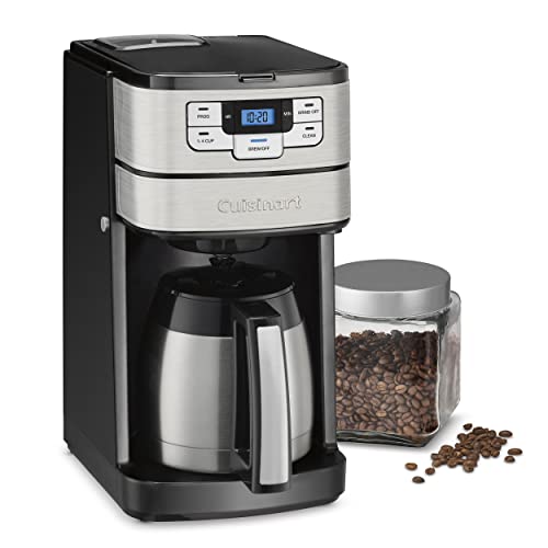 Cuisinart-10-Cup-Coffee-Maker-with-Grinder-Automatic-Grind-Brew-BlackSilver-DGB-450