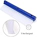 Silicone Car Glass Wiper Blade, Professional Self-Drying Water Removal Squeegee for Auto, Ergonomic Handheld Design, Flexible Silicone Blade, 31 x 9. cm, 2-Pack