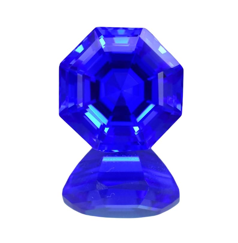 Tanzanite naturelle 19x19mm pour remplacer une pierre perdue ou rénover un collier