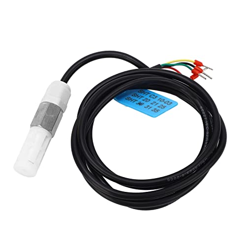Sonda digital de alta precisión con sensor de temperatura y humedad del suelo con sonda probadora de monitoreo de humedad del suelo y sonda de sensor de humedad de temperatura del suelo CC 3.3 V