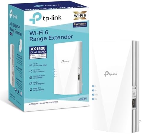 Amplificatore WiFi 6 TP-Link RE780X AX3000 - Extender Dual Band Con Porta Gigabit Per Rete Mesh - Foto 5