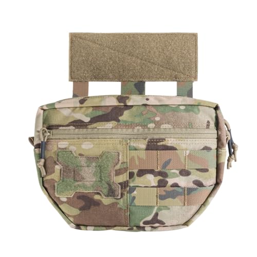 EXCELLENT ELITE SPANKER Molle Admin Pouch Drop Down torba taktyczna Molle z haczykiem i szlufką (moro)