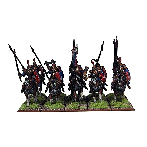 Mantic Undead Revenant Cavalry Regiment - 10 Plastic Resin Miniatures, 10 Bases, 1 Case - Age 14+, Multicolor - Image 2