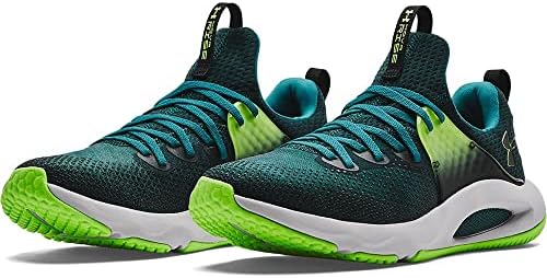 Under Armour Men's HOVR Rise 3 Cross Trainer, Batik (300)/Quirky Lime, 11.5 | Image 2