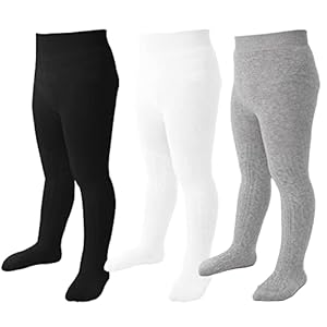 Mini angel Baby Tights Toddler Girl Tights Seamless Cable Knit Leggings Soft Cotton Stockings Pantyhose 3/4/5 Pack