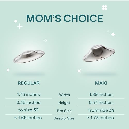 Koala Babycare K_CPC The Original Silver Nursing Cups - Nipple Shields For Nursing Newborn -Breastfeeding Essentials thumb #3