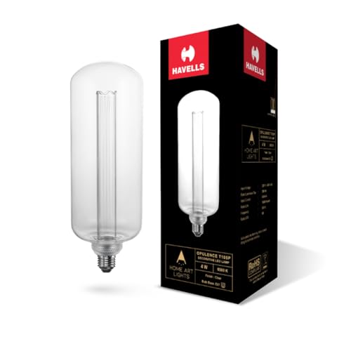 HAVELLS Decorative Bulb-Opulence T105P Clear 4W 6500K E27 Lamp