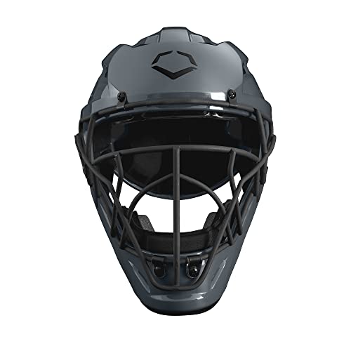 EvoShield Pro-SRZ™ Solid Catcher's Helmet - Charcoal, Small/Medium