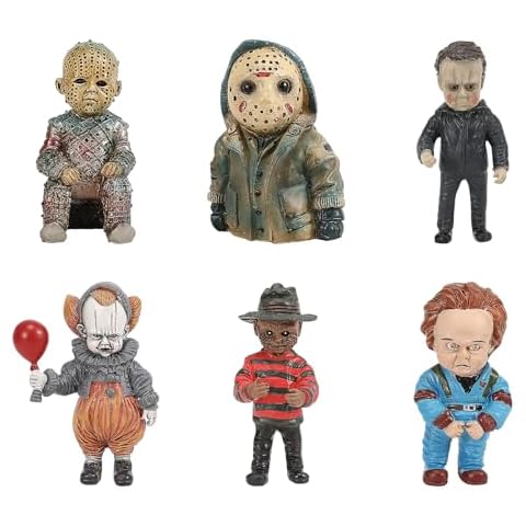 YYPLIAN Horror Movie Mini Figurines Set Cover