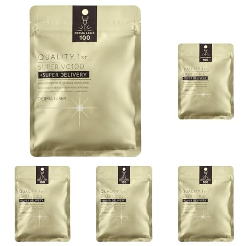 �N�I���e�B�t�@�[�X�g(Quality 1st) �_�[�}���[�U�[ �X�[�p�[VC100 �}�X�N (7������) �t�F�C�X�p�b�N �V�[�g�}�X�N/�ь� (�r�^�~��C) ���{�� (× 5)