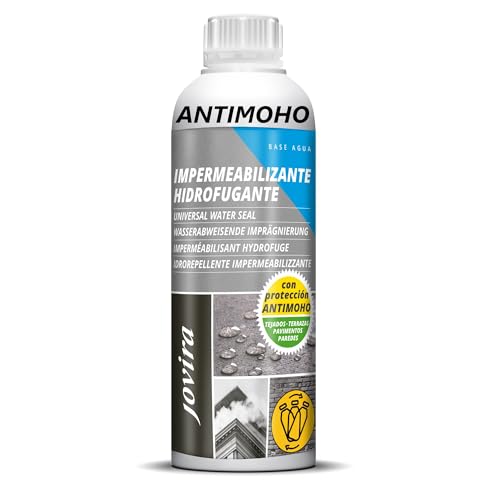JOVIRA PINTURAS Imperméabilisant Hydrofuge à l'eau. Protection hydrofuge totale pour les façades, les toits, les terrasses, les trottoirs, les murs, etc. (1...