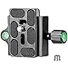 Produktbild Koolehaoda Schnellwechselplattenklemme Quick Release Plate mit 1/4"-3/8" Schraubenadapter und Wasserwaage für DSLR Kamera, Stativ, Einbeinstativ, Kugelkopf
