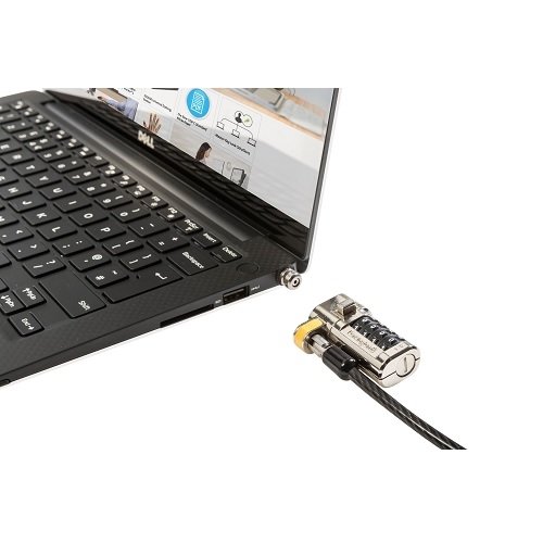 Dell Clicksafe Combination Lock con cable de acero ultrarresistente y código de cuatro dígitos 3
