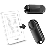 RF Page Turner for Kindle Remote Control Page Turner Clicker for Kindle Paperwhite for iPhone, iPad, iOS Android Tablets Reading Novels Comics, Camera Remote (Black)