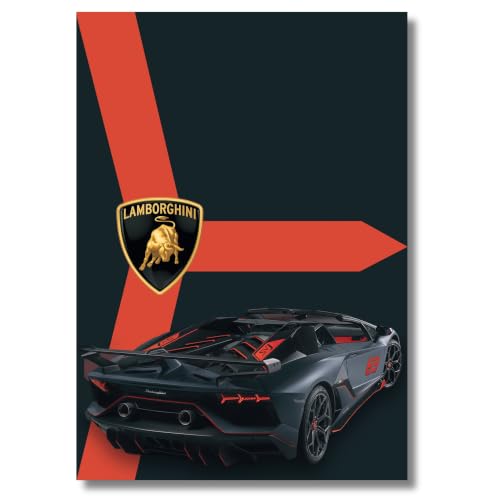 Image of Live Mad Live Crazy Lamborghini Aventador Portrait Single Wall Paper Poster, A3 Size, 16.5L X 11.7W Inches Unframed Art Prints - Home, Bedroom, Living Room & Decor - Aesthetic, Matt Finish, Frame Not Included