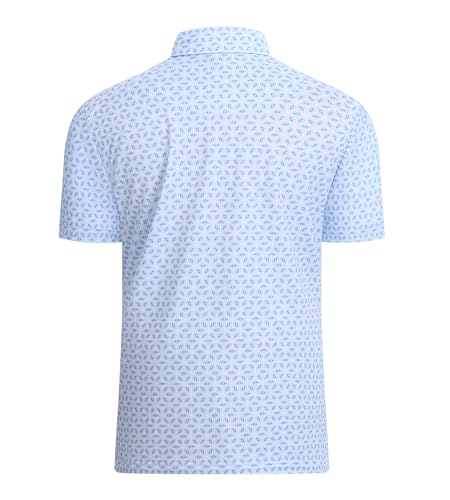 Damipow Boys Golf Shirt Moisture Wicking Youth Polo Shirts Quick Dry Kid Collared Shirt2