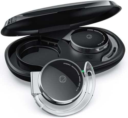 On Ear Cuffie Bluetooth V5.3, Open Ear Cuffie Senza Fili Buetooth, Clip On Sport Auricolari Wireless con 4 Microfoni, Comfort Fit