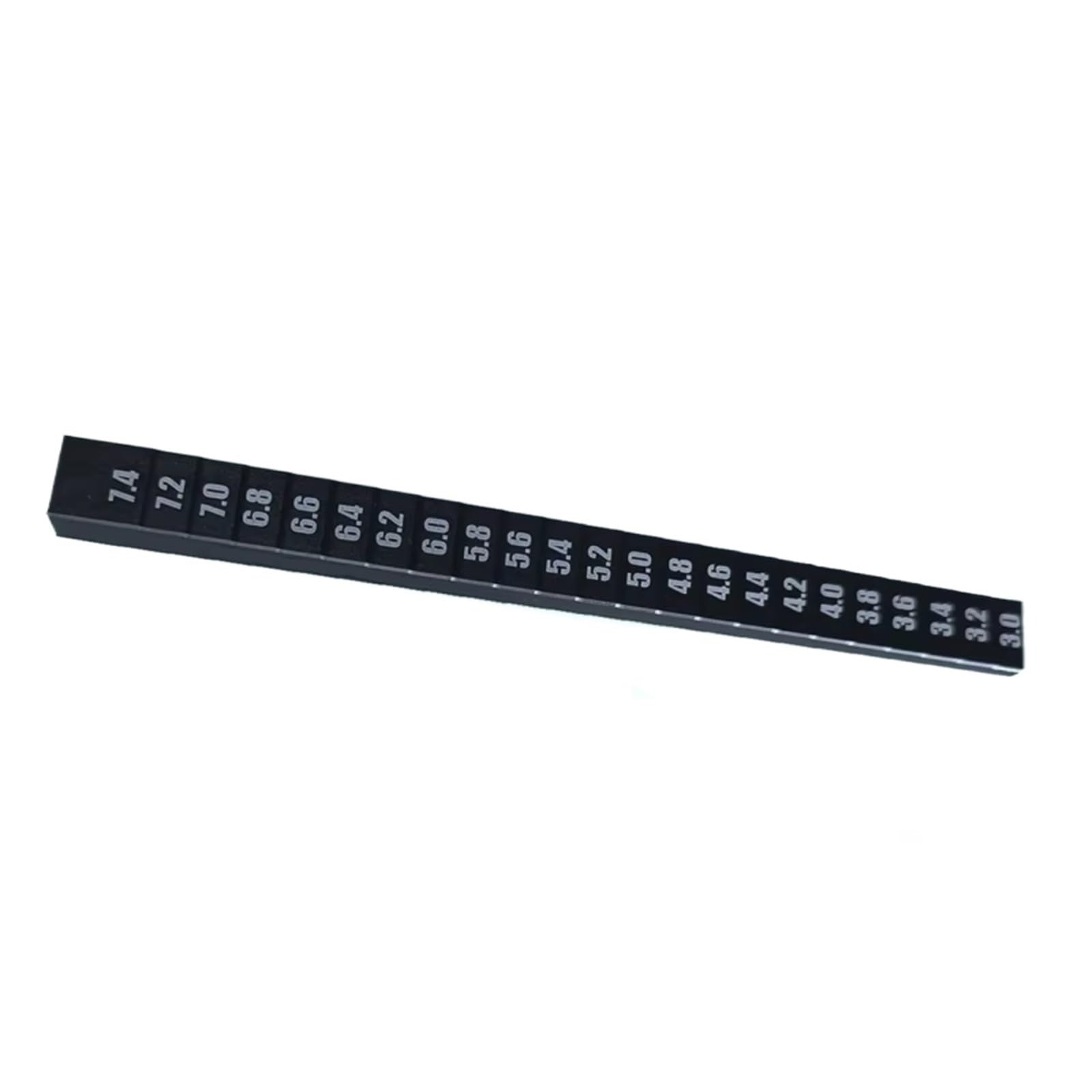 RC Juguetes Repuestos Para 1/10 Regla Herramientas De Medición De Metal Regla De Tope Inferior Medidor De Altura Para Vehículos Coche De Para Turismo RC Coche De Drifting
