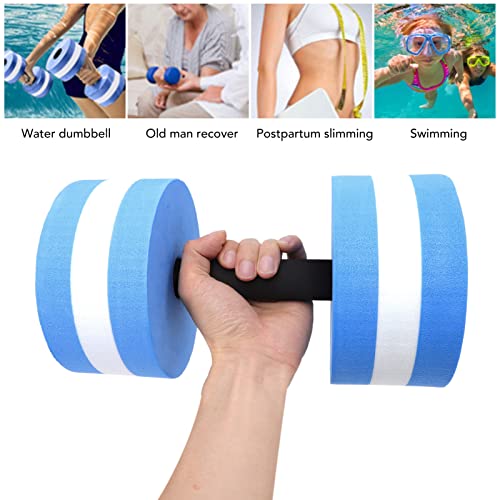 Mancuernas acuáticas para ejercicio en agua, set de 2 miniatura 3