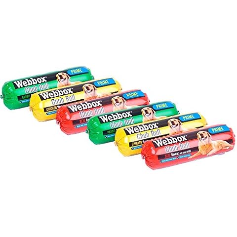 Webbox Assorted Flavoured Dog Treats 720g Cover