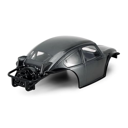 INJORA BUG24 Body with Roll Cage for 1/24 Axial SCX24 C10 JLU Bronco Base Camp 4Runner Upgrade(Grey)