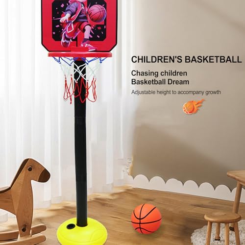 Aro de baloncesto para habitación infantil regulable que soluciona el aburrimiento 2