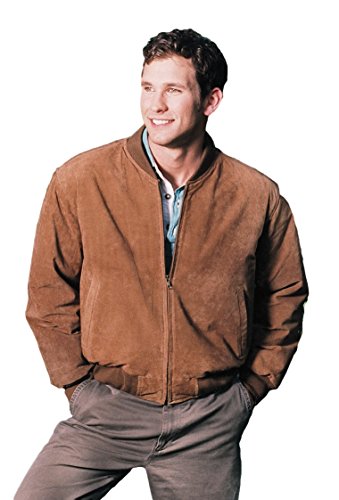REED EST. 1950 Men&rsquo;s Luxury Suede Baseball Jacket