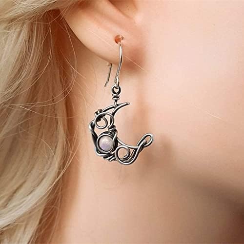 Women'S Earrings Fashion Retro Sun And Moon Earrings Show Your Personality Earrings For Women Deft Design