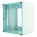 Produktbild LogiLink 19" SOHO Wandgehäuse mit 12HE (Höheneinheiten), im Flatpack (unmontiert), grau