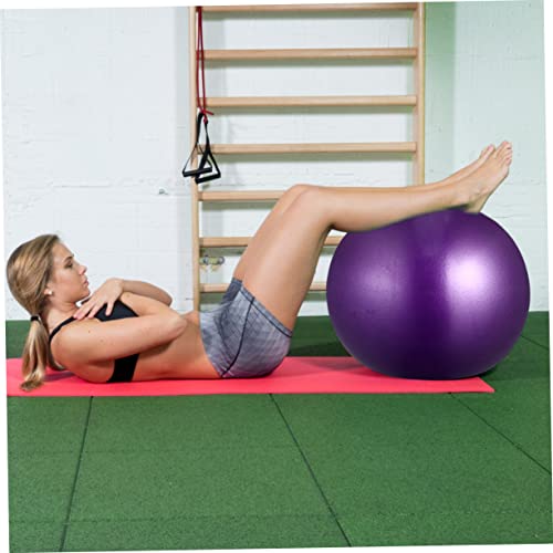 ETANULPEX 2 szt. Piłka do jogi Anti-Burst Piłka Balansowa Pompa Ćwiczenia Piłka Pit Balls Duża Nadmuchiwana Piłka Joga Piłka Ćwiczenia Fitness Piłka Mini Stojak Na Piłki Nożnej Boks Maszyna Boks Piłki